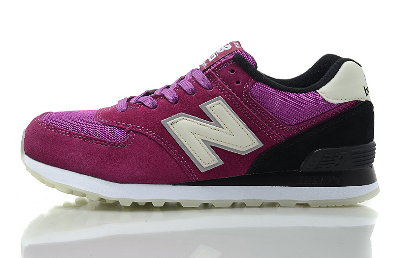 Chaussure New Balance Running 574 Homme en Violet Pas Cher